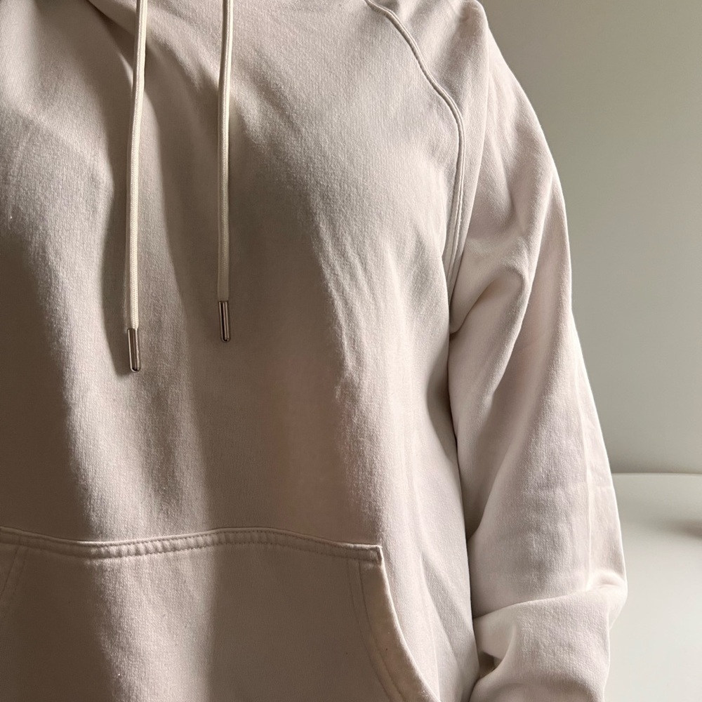 H&M Cream Sweatshirt Relaxed Fit